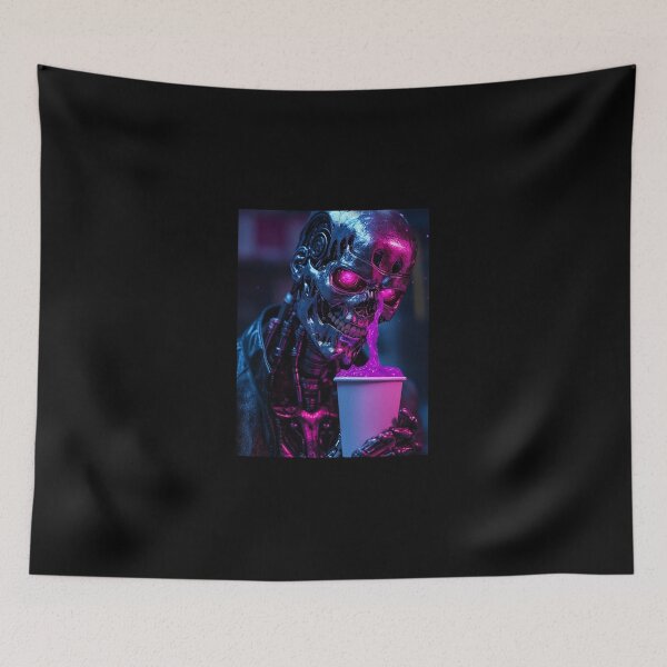 Item preview, Terminator Purple Splash Pop Art designed and sold by WockWave.
