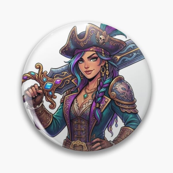 Item preview, A beautiful girl with a pair of swords. designed and sold by PP&RAINBOW SHOP.