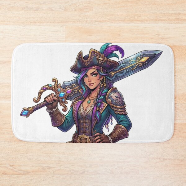 Item preview, A beautiful girl with a pair of swords. designed and sold by PP&RAINBOW SHOP.