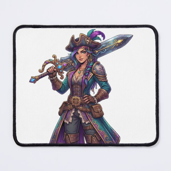 Item preview, A beautiful girl with a pair of swords. designed and sold by PP&RAINBOW SHOP.