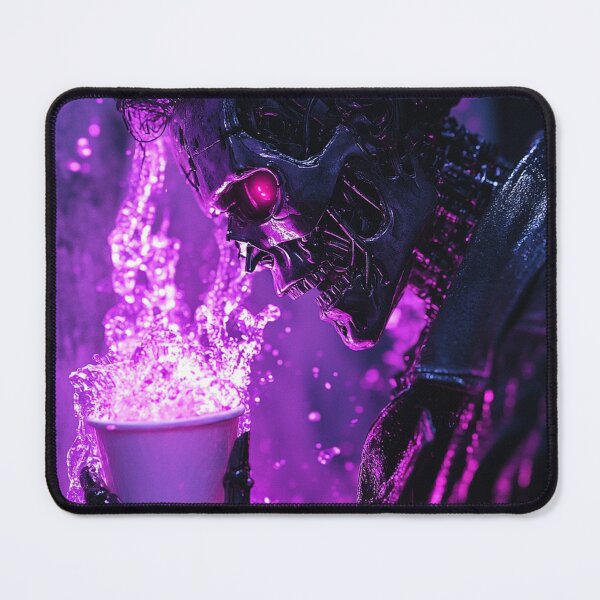 Item preview, Terminator Purple Lean Cinematic Art designed and sold by WockWave.