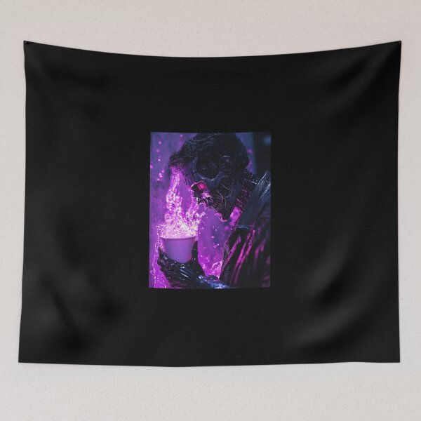 Item preview, Terminator Purple Lean Cinematic Art designed and sold by WockWave.