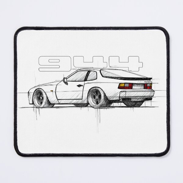 Item preview, 944 Turbo Sketch Line illustration designed and sold by blackdogshop.