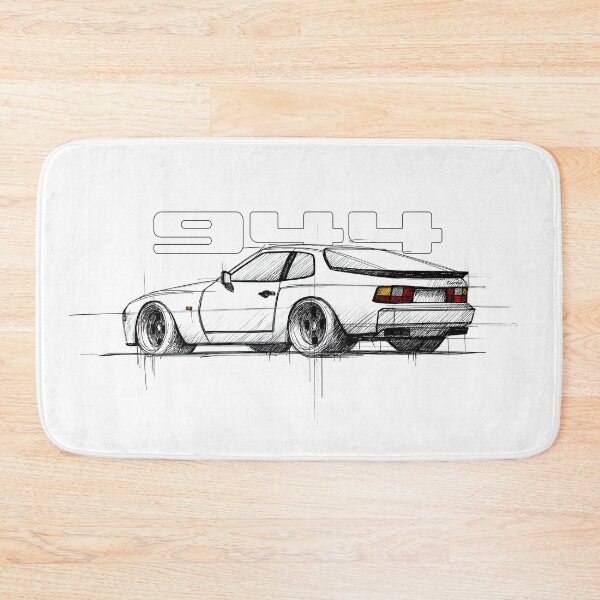 Item preview, 944 Turbo Sketch Line illustration designed and sold by blackdogshop.