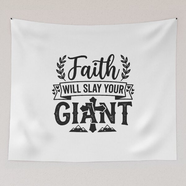 Item preview, Faith WILL SLAY YOUR GIANT designed and sold by Faithloveshop.
