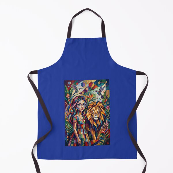 Item preview, The girl and the lion. designed and sold by Natalia-Vlad.