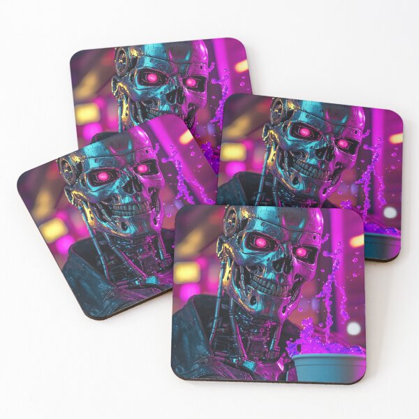 Item preview, Terminator Purple Drink Pop Culture Art designed and sold by WockWave.