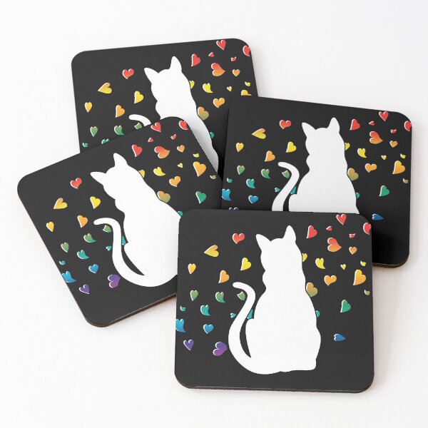 Item preview, Cat, Hearts and Love designed and sold by HectorCantres.