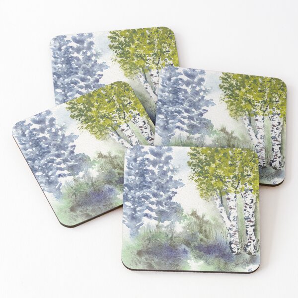 Item preview, Spring Aspens designed and sold by The Elderberry Blossom.