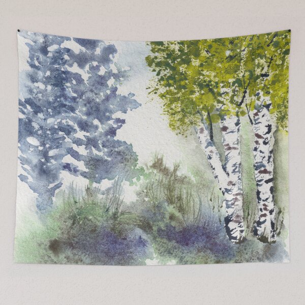 Item preview, Spring Aspens designed and sold by The Elderberry Blossom.