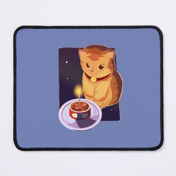 Item preview, Golden Cat Midnight Birthday Treat designed and sold by RunicRoselle.