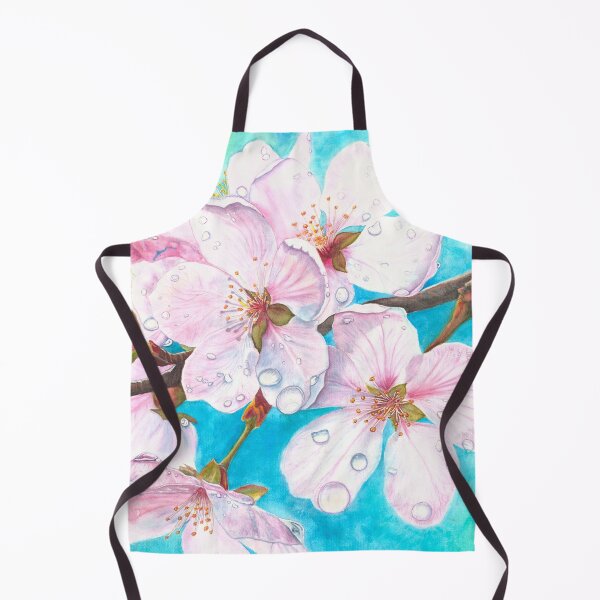 Item preview, Original Cherry Blossom Watercolor Painting - "Morning Dew" designed and sold by Katherine Miller Art.