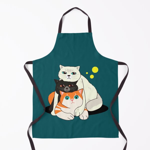 Item preview, Three Diverse Feline Best Friends designed and sold by RunicRoselle.