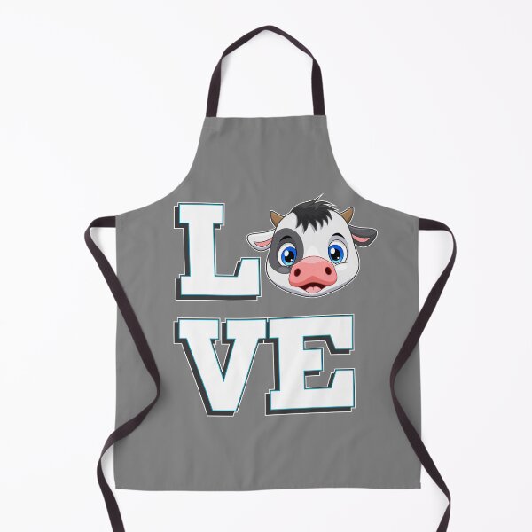 Item preview, Adorable Baby Cow LOVE design designed and sold by ColorWheelDsign.