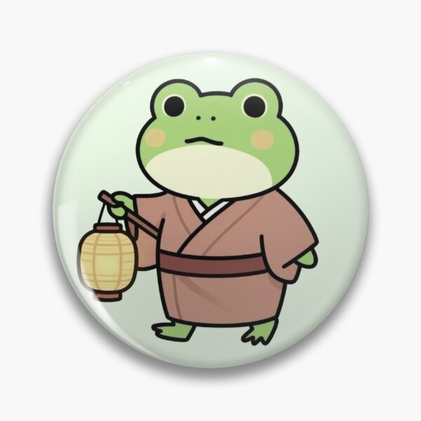 Item preview, Cute Frog in Kimono Japanese Kawaii Style designed and sold by VibeFactoryOfc.