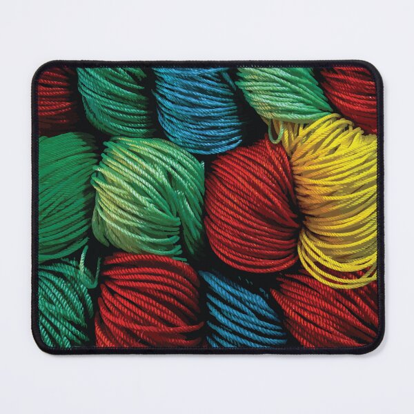Item preview, Colorful Yarn Skeins in Vibrant Arrangement designed and sold by Arturo Daniel Garcia Palomo.