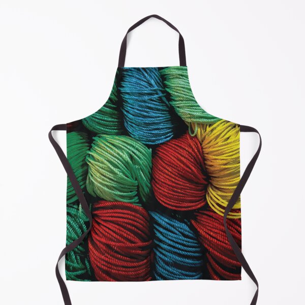 Item preview, Colorful Yarn Skeins in Vibrant Arrangement designed and sold by Arturo Daniel Garcia Palomo.