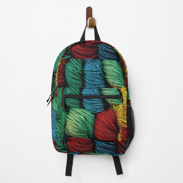 Item preview, Colorful Yarn Skeins in Vibrant Arrangement designed and sold by Arturo Daniel Garcia Palomo.
