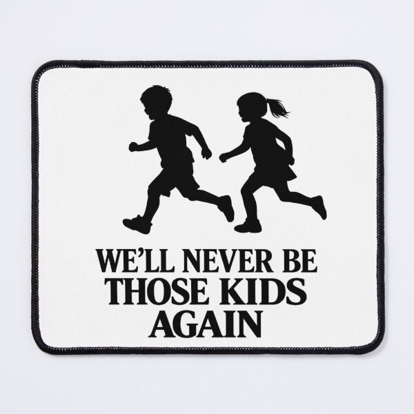 Item preview, Frank Ocean Inspired Ivy Quote Shirt – “We’ll Never Be Those Kids Again” Silhouette Kids Playing – Blonde Album Nostalgia designed and sold by Donsean22.