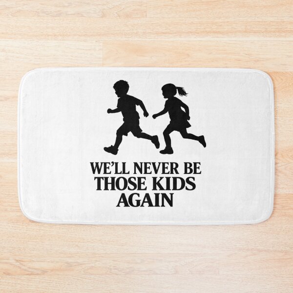 Item preview, Frank Ocean Inspired Ivy Quote Shirt – “We’ll Never Be Those Kids Again” Silhouette Kids Playing – Blonde Album Nostalgia designed and sold by Donsean22.