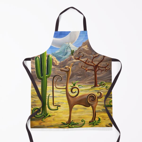 Item preview, Surreal Vicuña under the Andean Moon designed and sold by Keltoi-art.