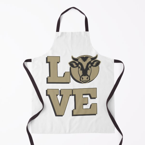 Item preview, Cow Lover Varsity Letter Tee, Brown Cow love park design designed and sold by ColorWheelDsign.