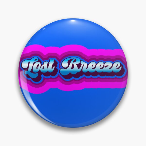 Item preview, Lost Breeze = Chunky Retro Logo designed and sold by the-grindilkin.
