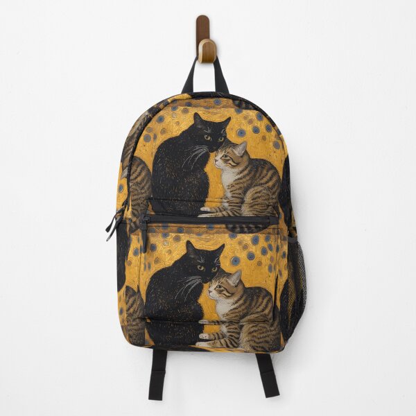 Item preview, Kiss of Cats. In the style of Gustav Klimt. designed and sold by Natalia-Vlad.