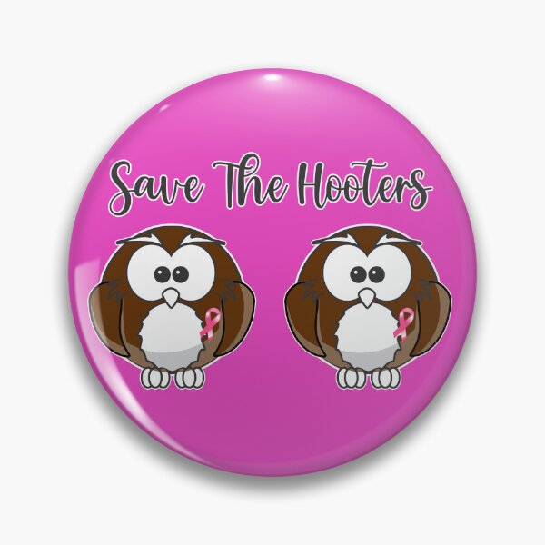 Item preview, Breast cancer Awareness, Owl design, save the hooters designed and sold by ColorWheelDsign.