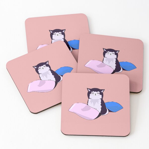 Item preview, Cozy Tuxedo Cat Pillow Rest designed and sold by RunicRoselle.