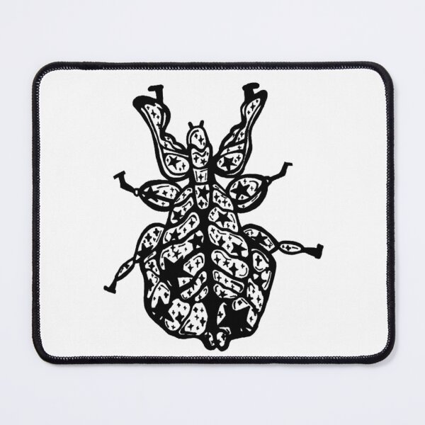 Item preview, Star Bug Greyscale Celestial Leaf Bug designed and sold by KayTurtless.
