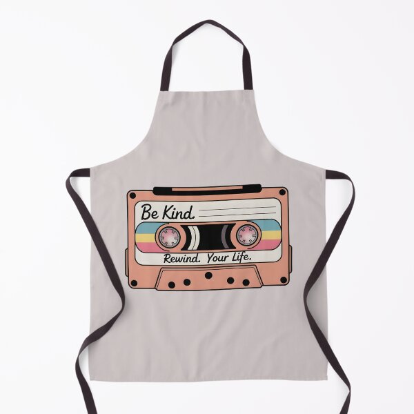 Item preview, Be Kind Rewind Your Life Funny Retro Quote designed and sold by CoastalEmp.