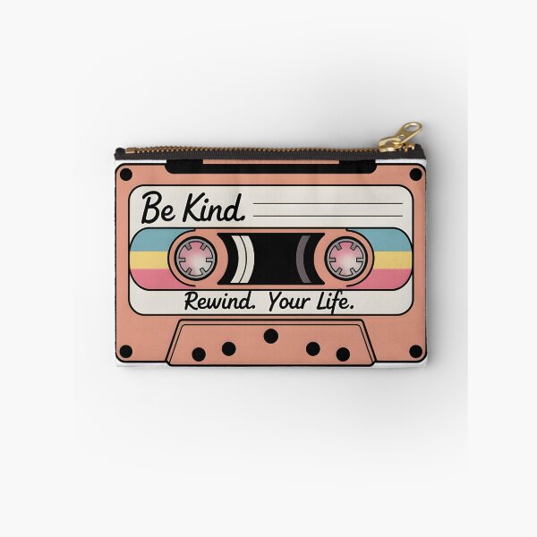 Item preview, Be Kind Rewind Your Life Funny Retro Quote designed and sold by CoastalEmp.