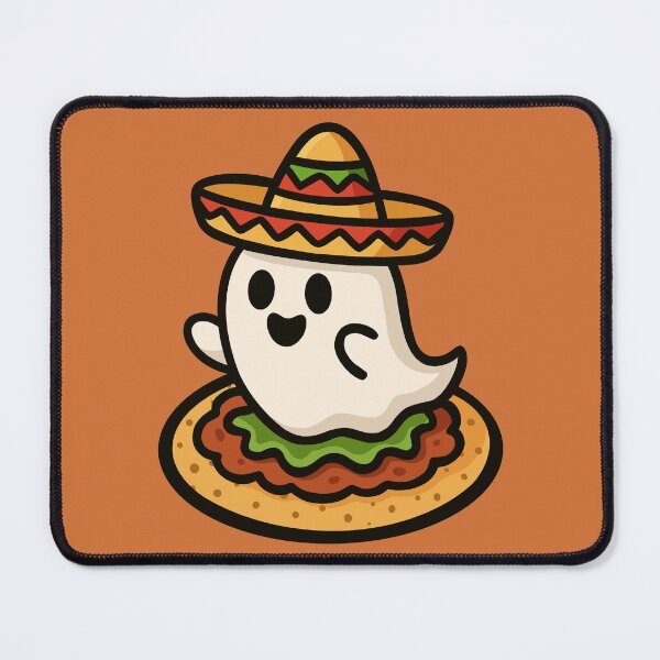 Item preview, Cinco de Mayo Ghost on Tostada designed and sold by Ghost on Toast.