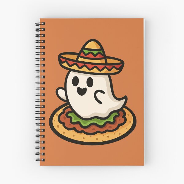 Item preview, Cinco de Mayo Ghost on Tostada designed and sold by Ghost on Toast.