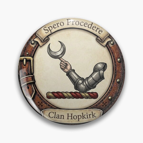 Item preview, Clan Hopkirk Crest designed and sold by BagTown Clans.