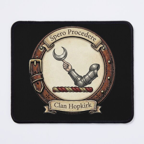 Item preview, Clan Hopkirk Crest designed and sold by BagTown Clans.