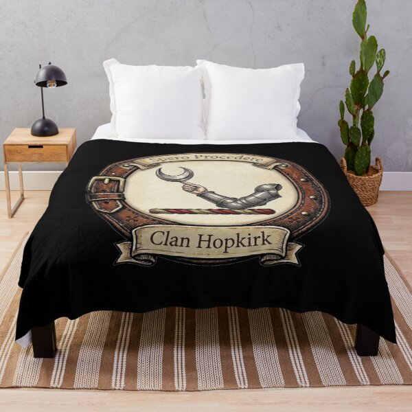 Item preview, Clan Hopkirk Crest designed and sold by BagTown Clans.