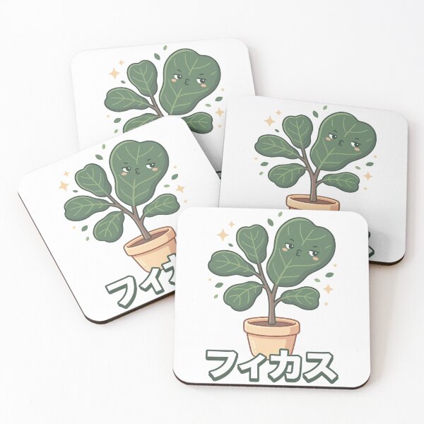 Item preview, Kawaii Fiddle Leaf Fig designed and sold by Sumi & Stone.