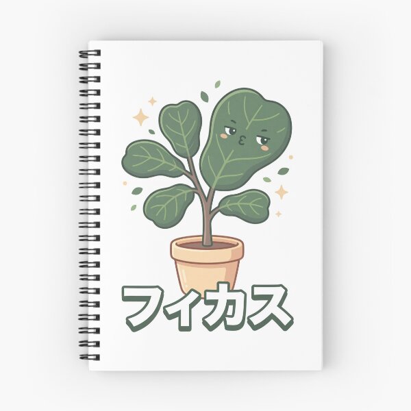 Item preview, Kawaii Fiddle Leaf Fig designed and sold by Sumi & Stone.