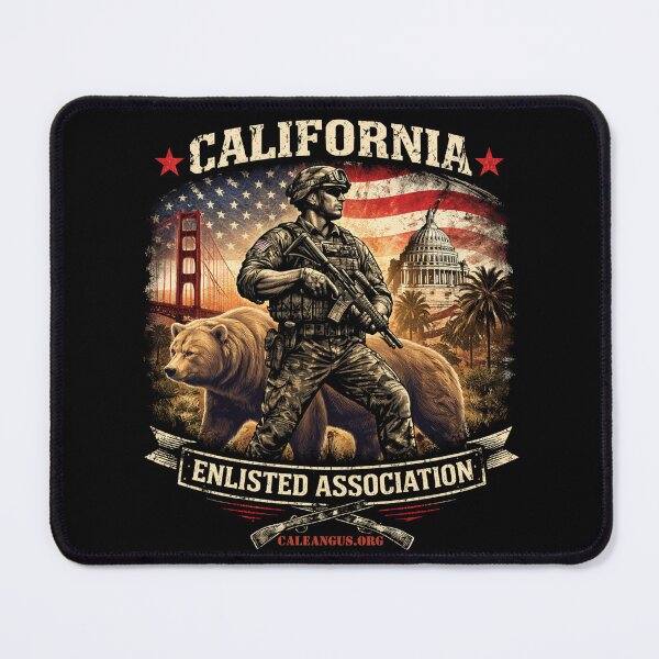 Item preview, California Enlisted Association designed and sold by TheEnlistedEdge.