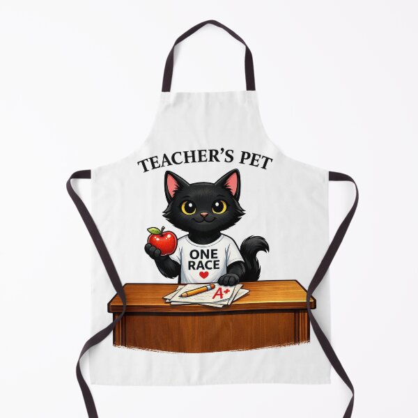 Item preview, Kitten Cinder - Teachers Pet, Teacher Appreciation gift designed and sold by Cinderbox-Store.