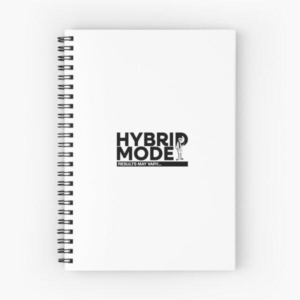 Item preview, HYBRID MODE: Results May Vary Funny Minimalist Cartoon Design designed and sold by EvulAtheng Designs.