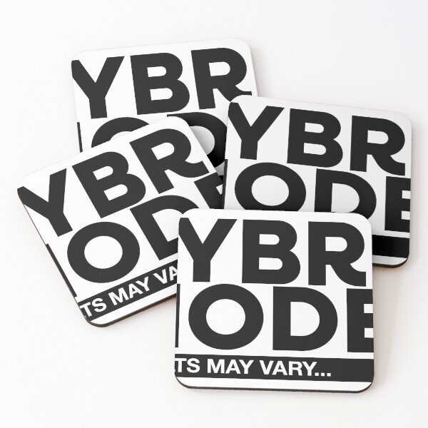 Item preview, HYBRID MODE: Results May Vary Funny Minimalist Cartoon Design designed and sold by EvulAtheng Designs.