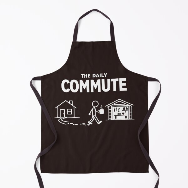 Item preview, The Daily Commute Funny Woodworker Carpenter Humor designed and sold by faridman.