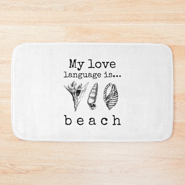 Item preview, Beach Love Language designed and sold by Whackadoodletee.