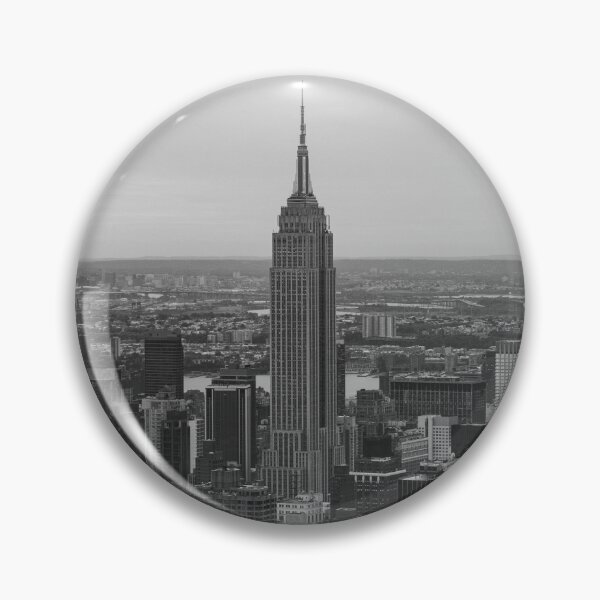 Aperçu de l'œuvre Vue aérienne de Midtown Manhattan et de l'Empire State Building créée et vendue par SchelzHorizons.