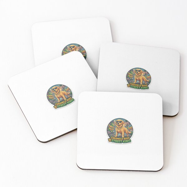 Item preview, Boss Caramel Dog Street Meme Sticker 2.0 designed and sold by MemeBrasilStore.