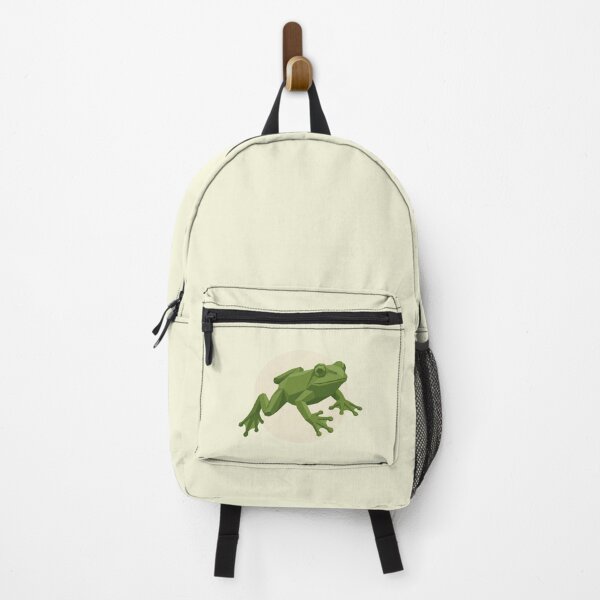 Item preview, Minimalist Green Frog – Geometric Toad T-Shirt for Biology Students designed and sold by bsbd-action.