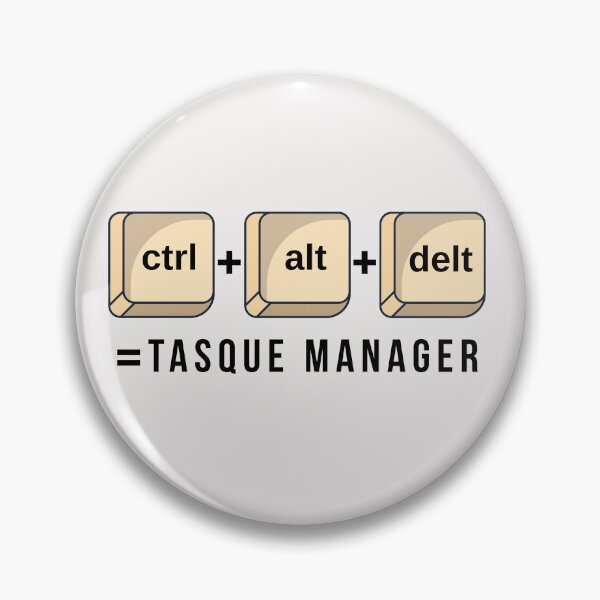 Item preview, Tasque Manager Ctrl Alt Delt Keyboard Pun – Deltarune Fan Art designed and sold by Nordic Echo.